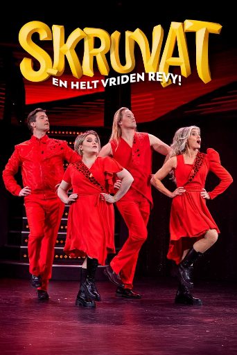 Falkenbergsrevyn: Skruvat – en helt vriden revy poster