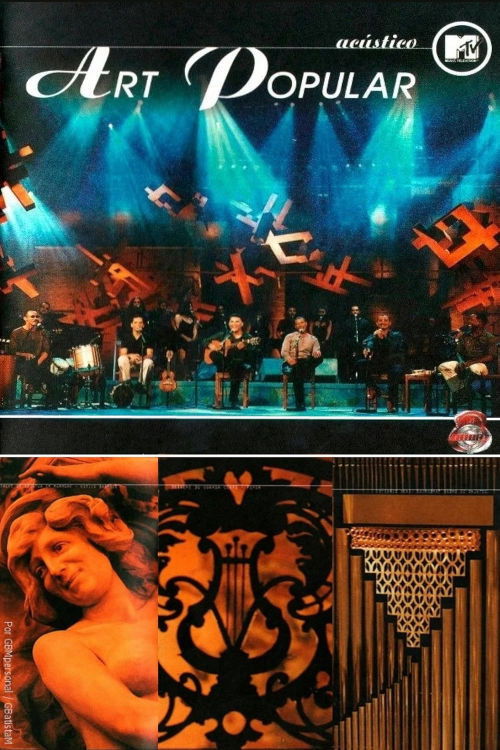Acústico MTV Art Popular poster