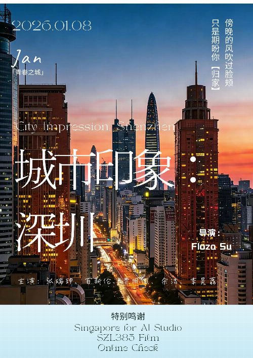 城市印象:深圳 poster