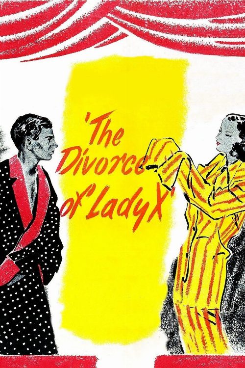 The Divorce of Lady X poster