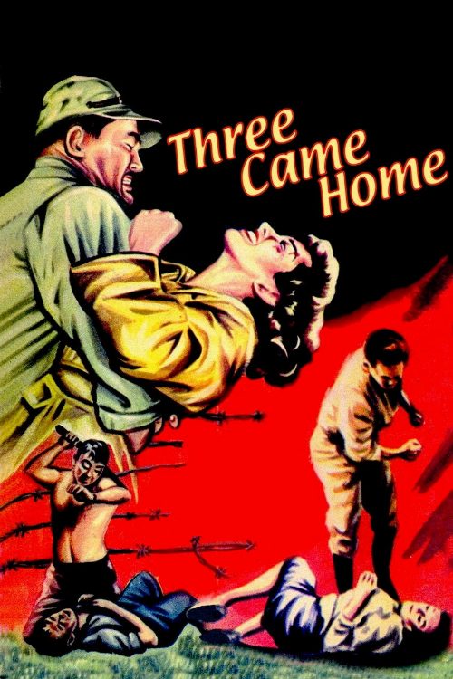 Three Came Home poster