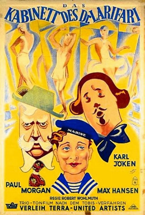 The Cabinet of Dr. Larifari poster